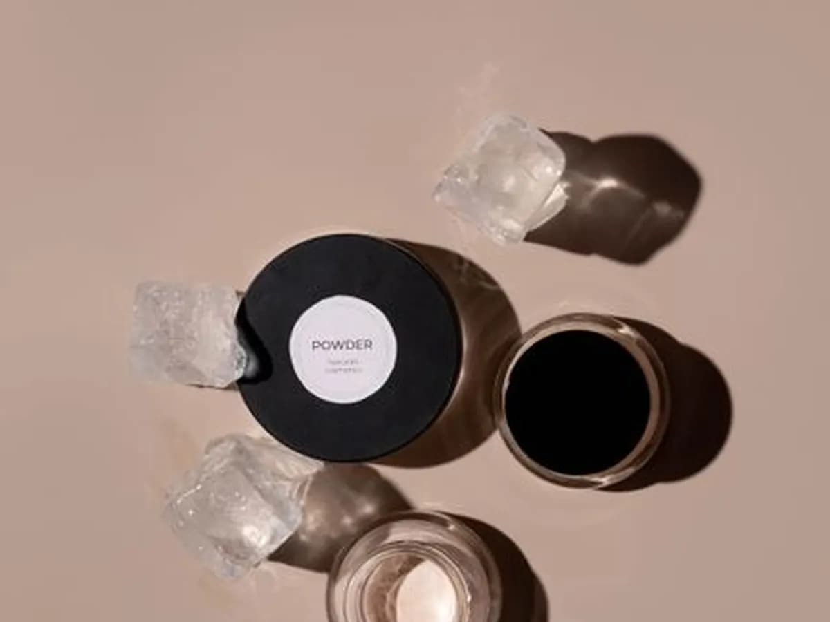 Powder — skincare identity & packaging